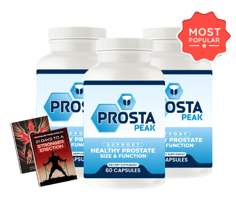 What is Prosta Peak explanation showing a natural prostate support dietary supplement for men’s wellness
